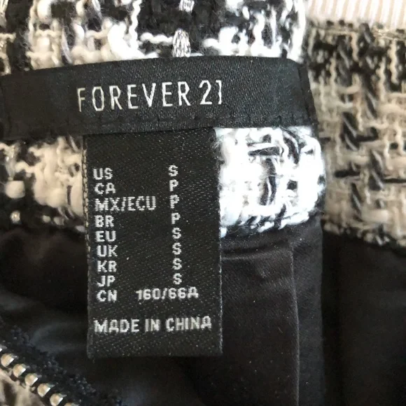 Forever 21 Tweed Mini Skirt - Picture 3 of 7